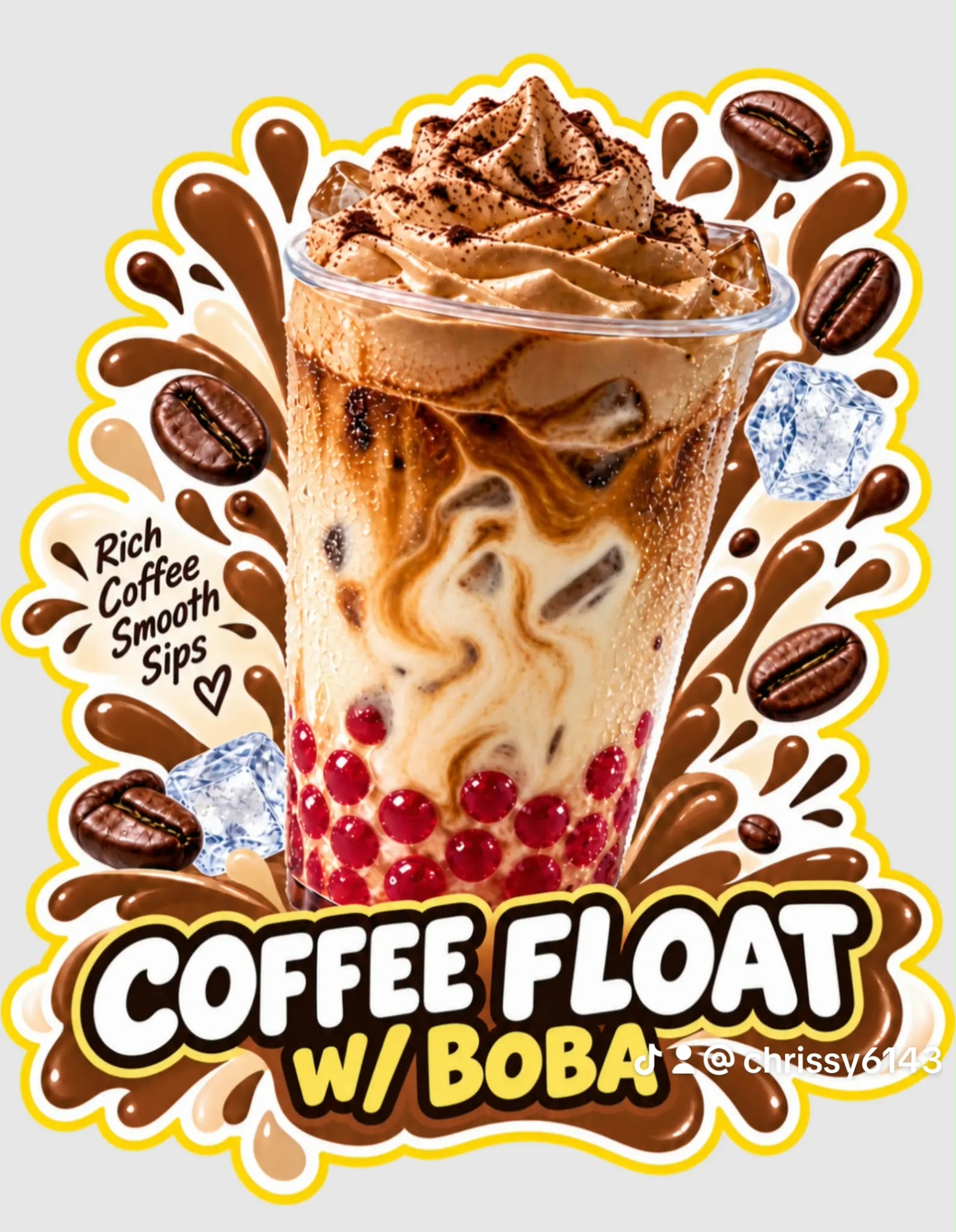 Coffee Float Boba